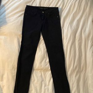 AE Skinny super stretch black jeans/jeggings